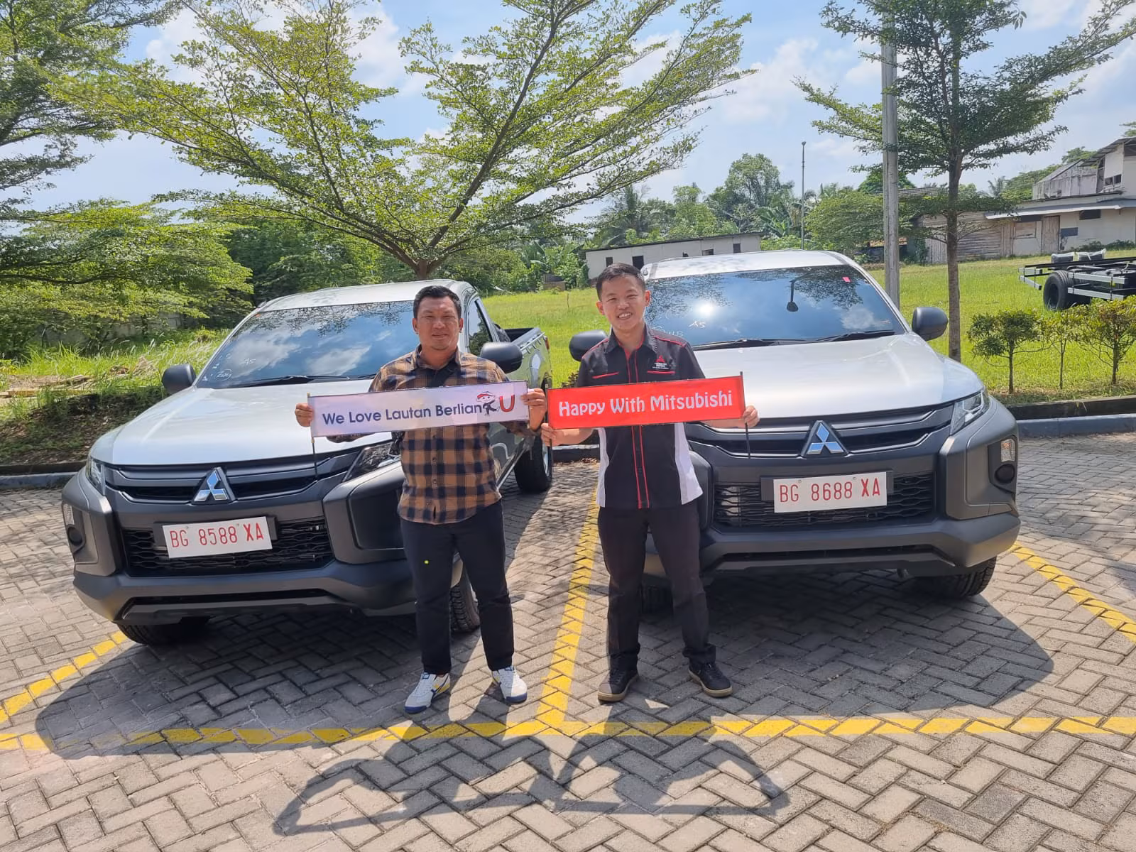 Penyerahan unit XFORCE EXCEED di Kemuning
