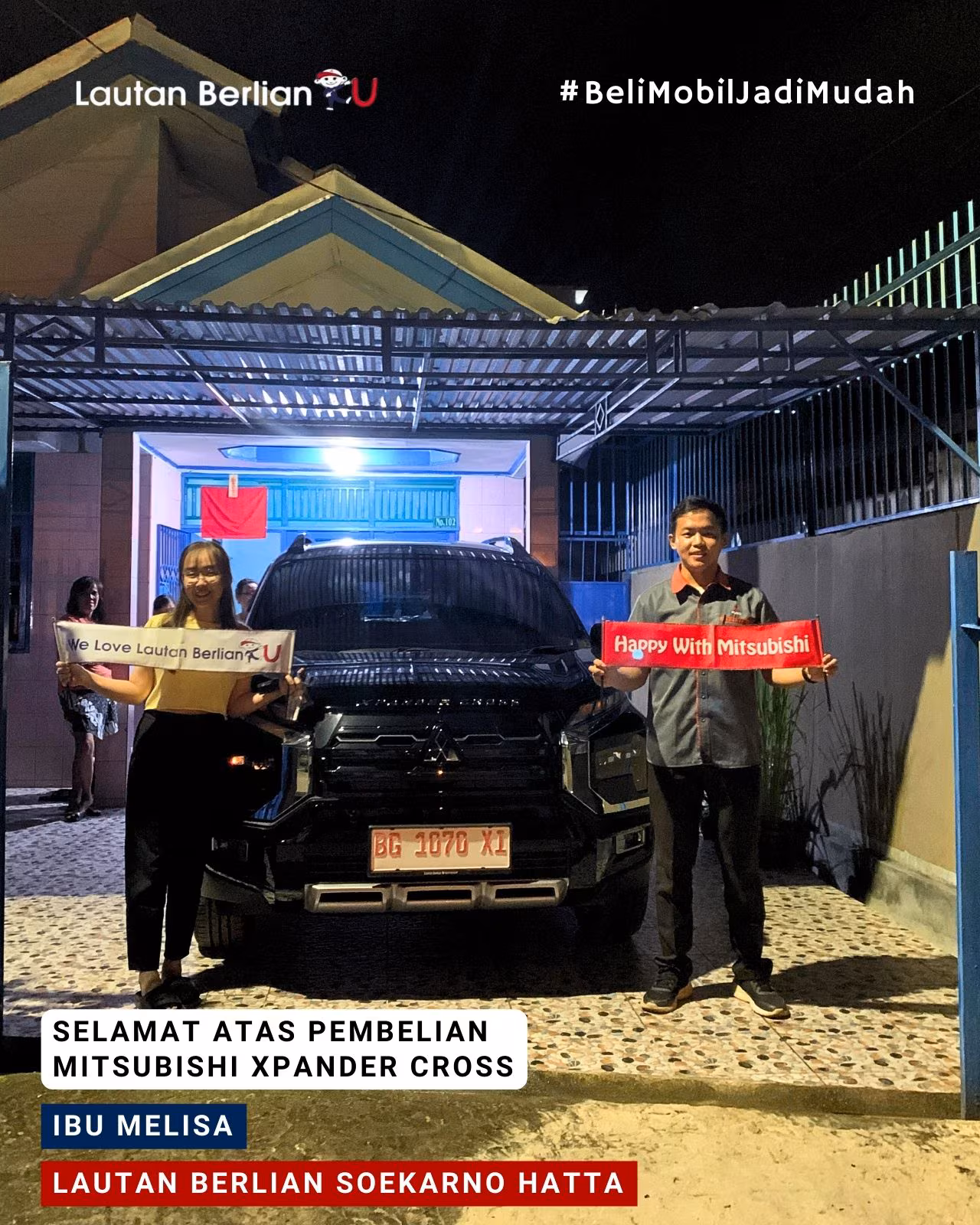 Penyerahan unit PAJERO SPORT DAKAR di Banyuasin